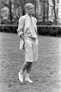 Perry Ellis Portfolio Spring 1985 Sportswear Collection Advance (Photo by Fairchild Archive/WWD/Penske Media via Getty Images)