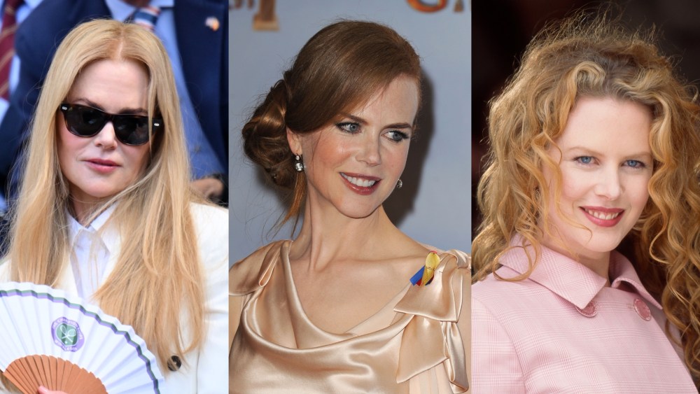 Nicole Kidman's Hair Through the Years.