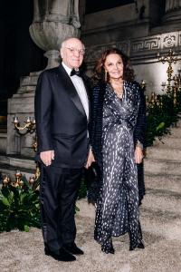 Barry Diller and Diane von Furstenberg at The Albies held at The New York Public Library on September 28, 2023 in New York City.