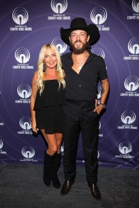 NASHVILLE, TENNESSEE - AUGUST 20: (L-R) Kelly Lynn and Chris Janson attend the 18th Academy Of Country Music Honors at The Pinnacle on August 20, 2025 in Nashville, Tennessee. (Photo by Terry Wyatt/Getty Images for ACM)