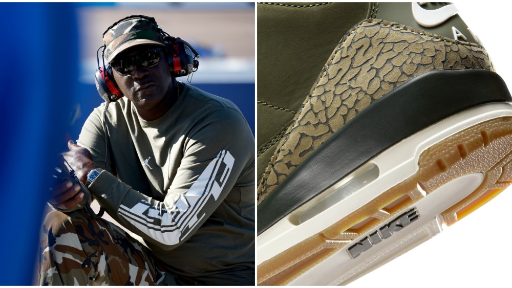 Michael Jordan, Air Jordan 3 sneakers