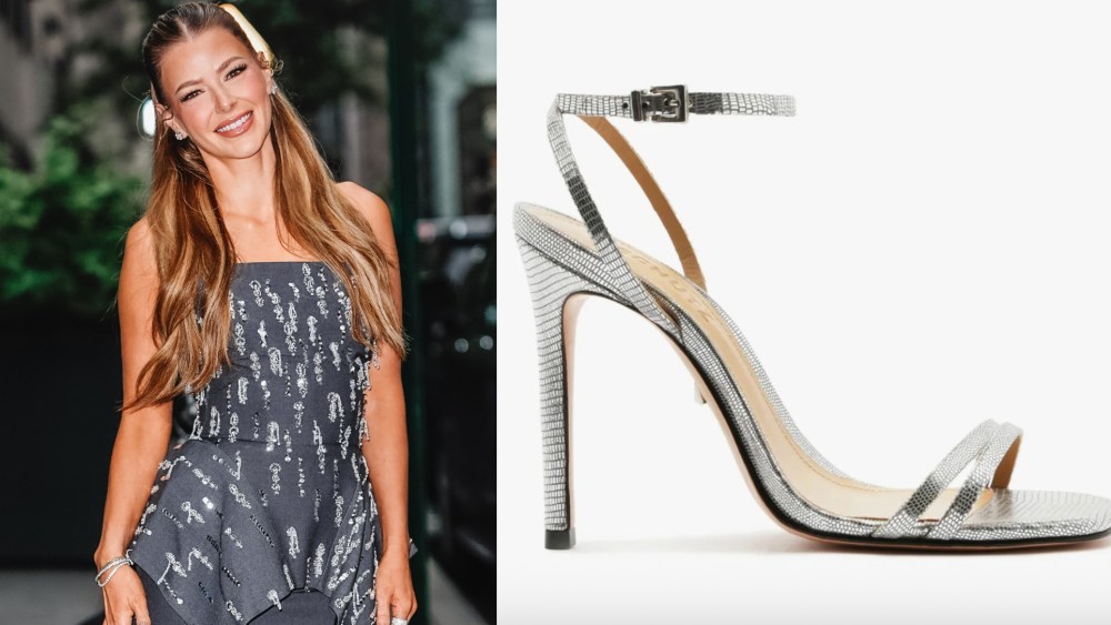 Ariana Madix is seen on Thursday in New York in Schutz.