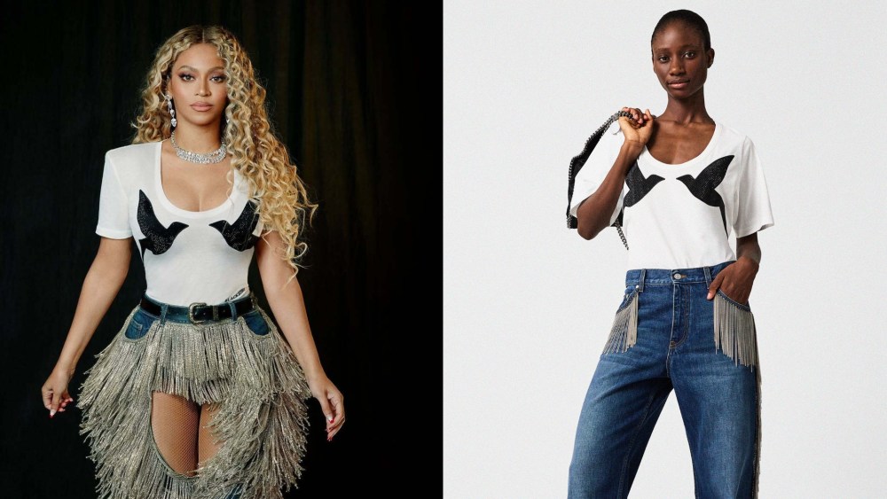 Beyoncé x Stella McCartney 'Blackbird' T-shirt