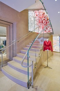 Inside the new Dior 57th St.store in New York.