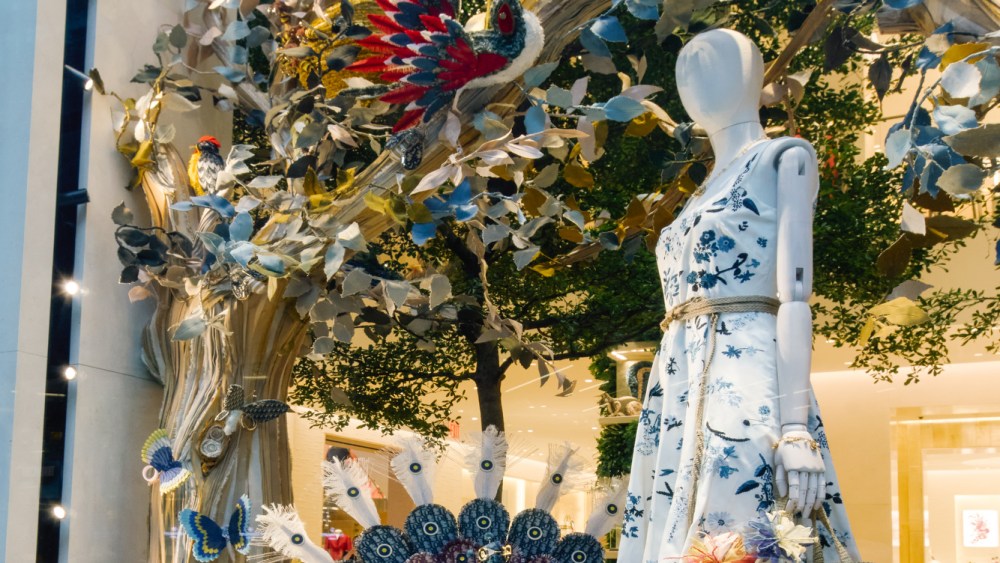 Inside the new Dior 57th Street store in New York.