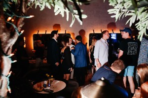 The scene at the First Serve US Open Party