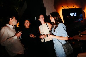 The scene at the First Serve US Open Party