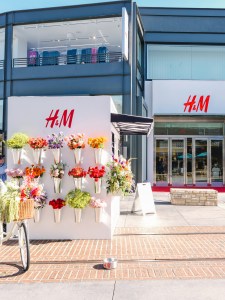 A look inside the new H&M at the Grove in LA.