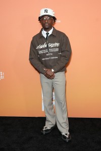 Miles Caton at A24's "Highest 2 Lowest" New York Premiere held at the Brooklyn Academy of Music Harvey Theater on August 11, 2025 in Brooklyn, New York.