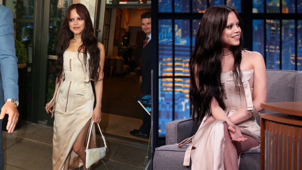 Jenna Ortega debuts the $100,000 Aupen Himalayan Bag In Partnership With LVMH.