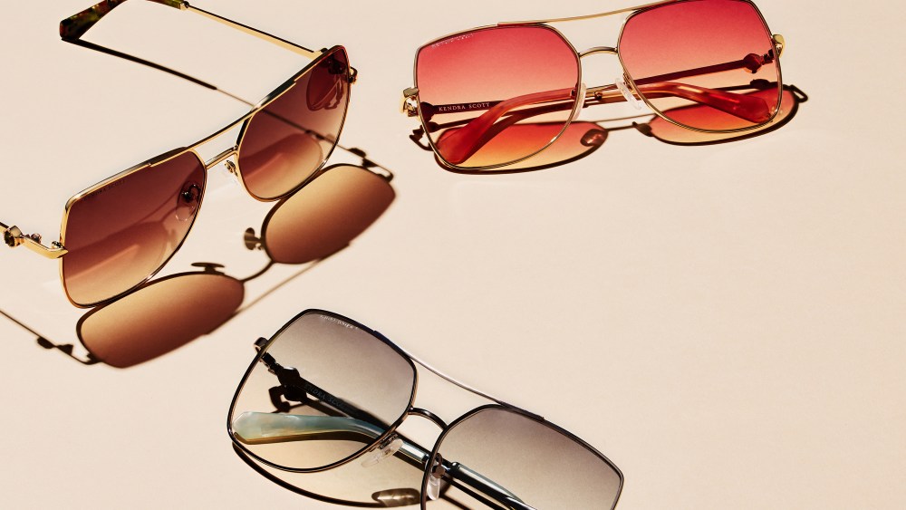 Kendra Scott's debut eyewear collection with Marchon.