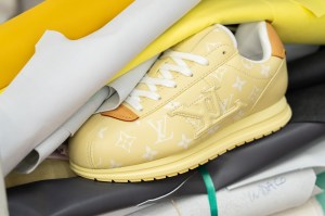 Louis Vuitton Shoe Factory photographed for Footwear News at the Louis Vuitton Shoe Factory on July 17, 2025 in Venice, Italy.