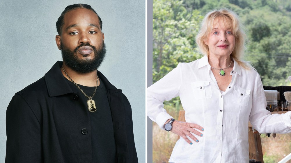 Ryan Coogler and Mary Corse