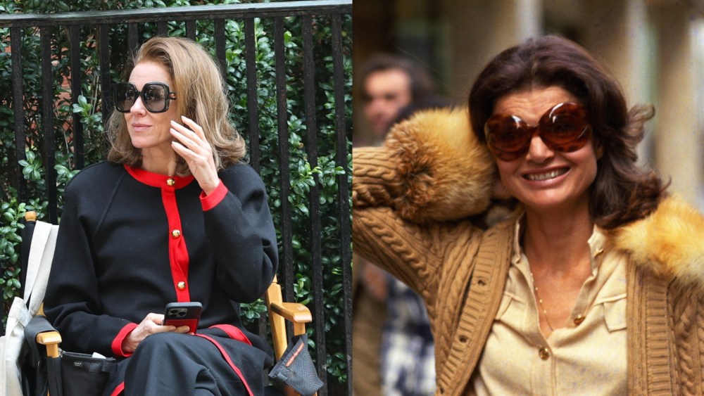 Naomi Watts recreates Jackie Kennedy's NYC style.