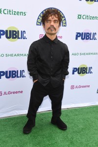 Peter Dinklage at Free Shakespeare in the Park's "Twelfth Night" held at The Delacorte Theater on August 21, 2025 in New York, New York.