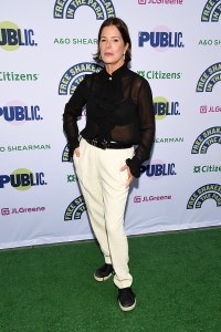 Marcia Gay Harden at Free Shakespeare in the Park's "Twelfth Night" held at The Delacorte Theater on August 21, 2025 in New York, New York.