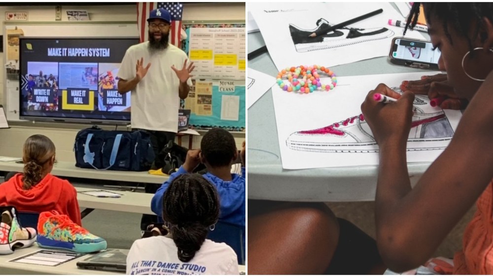 Sole Scholars back-to-school event