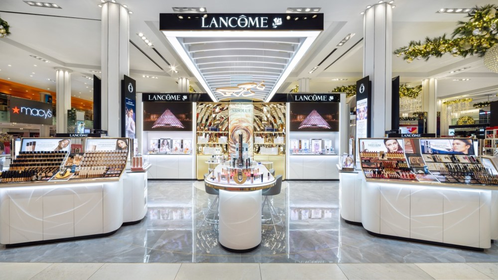 Lancôme at Macy's Herald Square in New York City.