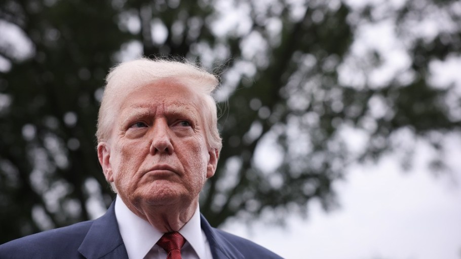 President Donald Trump at the White House on Friday.
