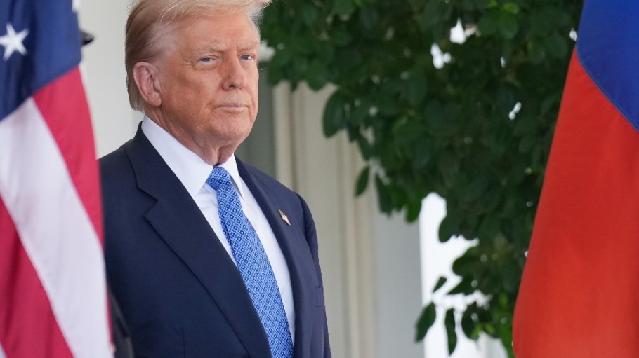 President Donald Trump at the White House on Friday.