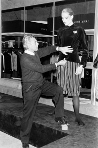 Designer Giorgio Armani poses for a portrait