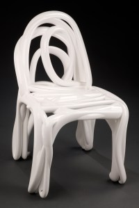 Front (founded in 2003), Chair, from the series “Sketch,” 2005, nylon, car paint, 1/3. MMFA, purchase, Cynthia Dobell Memorial Fund.