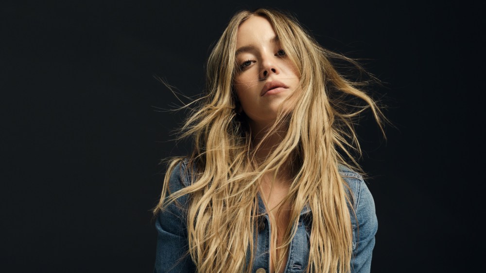 Sydney Sweeney in American Eagle denim