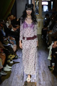 Anna Sui Spring 2026 ready-to-wear collection at New York Fashion Week.