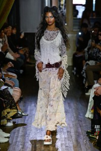 Anna Sui Spring 2026 ready-to-wear collection at New York Fashion Week.