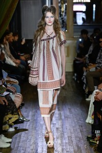 Anna Sui Spring 2026 ready-to-wear collection at New York Fashion Week.