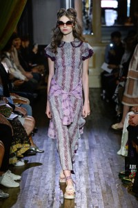 Anna Sui Spring 2026 ready-to-wear collection at New York Fashion Week.