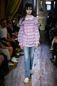 Anna Sui Spring 2026 ready-to-wear collection at New York Fashion Week.