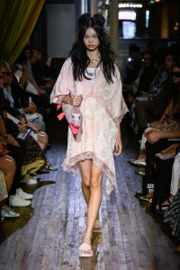 Anna Sui Spring 2026 ready-to-wear collection at New York Fashion Week.