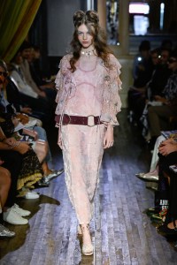Anna Sui Spring 2026 ready-to-wear collection at New York Fashion Week.