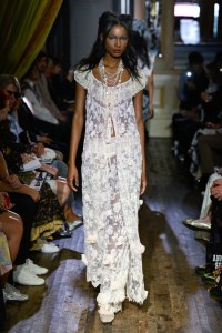 Anna Sui Spring 2026 ready-to-wear collection at New York Fashion Week.