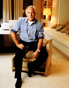 Designer Giorgio Armani