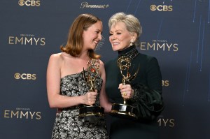 Hannah Einbinder and Jean Smart for "Hacks" at the 77th Primetime Emmy Awards.