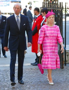 LONDON, UNITED KINGDOM - JUNE 04: (EMBARGOED FOR PUBLICATION IN UK NEWSPAPERS UNTIL 48 HOURS AFTER CREATE DATE AND TIME) Prince Edward, Duke of Kent and Katharine, Duchess of Kent attend a service of celebration to mark the 60th anniversary of the Coronation of Queen Elizabeth II at Westminster Abbey on June 4, 2013 in London, England. The Queen's Coronation took place on June 2, 1953 after a period of mourning for her father King George VI, following her ascension to the throne on February 6, 1952. The event 60 years ago was the first time a coronation was televised for the public. (Photo by Max Mumby/Indigo/Getty Images)