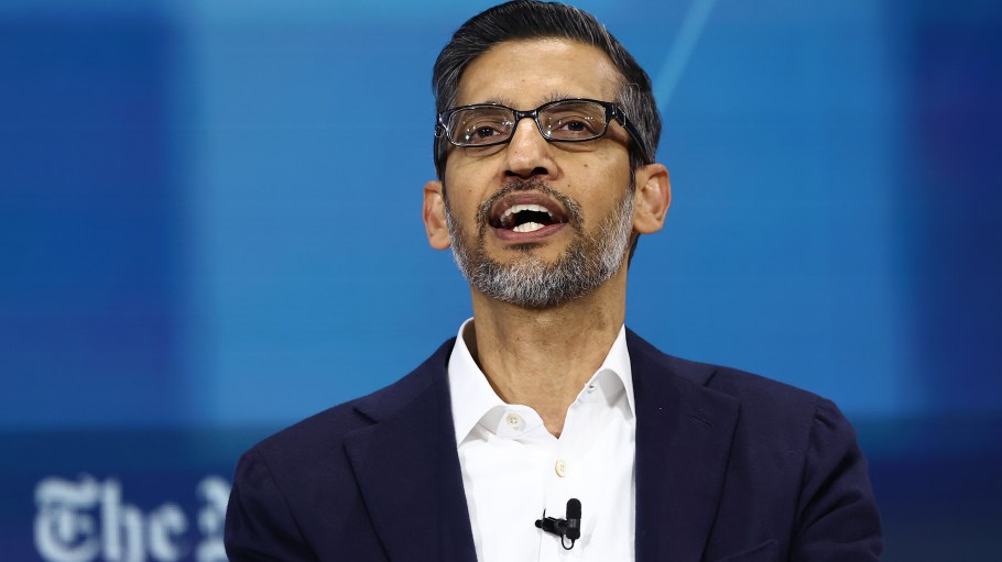 Sundar Pichai, CEO of Google and Alphabet.