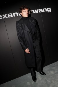 Nicolas Vansteenberghe at the Alexander Wang fashion show