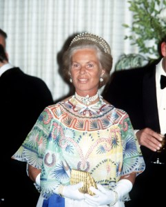 THE DUCHESS OF KENT AT CLARIDGES IN LONDON ATTENDING A BANQUET GIVEN BY THE ROMANIAN PRESIDENT ON THE EVE OF HIS DEPARTURE AFTER A STATE VISIT TO BRITAIN   (Photo by PA Images via Getty Images)