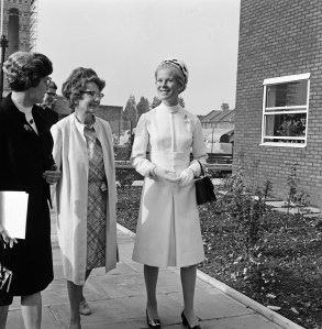 The opening of the Group School of Nursing at Claybrook Road, London, by HRH The Duchess of Kent, 23rd September 1970. (Photo by George Greenwell/Mirrorpix/Getty Images)