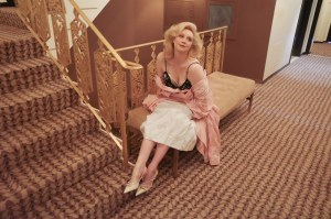Getting Ready with Gwendoline Christie in Miu Miu