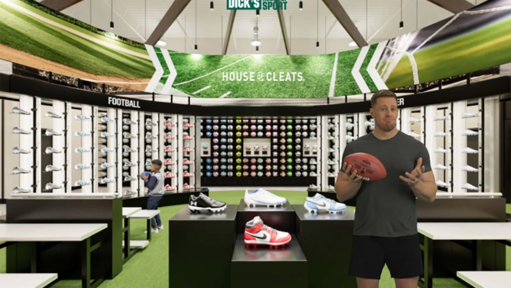 Dick's House of Sport, Dick's Sporting Goods, virtual, experience, JJ Watt