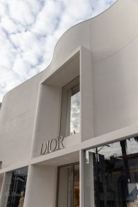 The new Dior flagship store on Rodeo Drive.