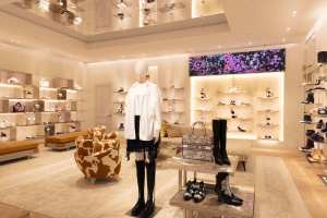 The new Dior flagship store on Rodeo Drive.