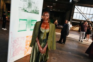 Danai Gurira at the Coach Spring 2026 Ready-to-Wear show