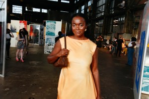Coco Bassey at the Coach Spring 2026 Ready-to-Wear show