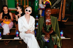 Naomi Watts and Danai Gurira at the Coach Spring 2026 Ready-to-Wear show