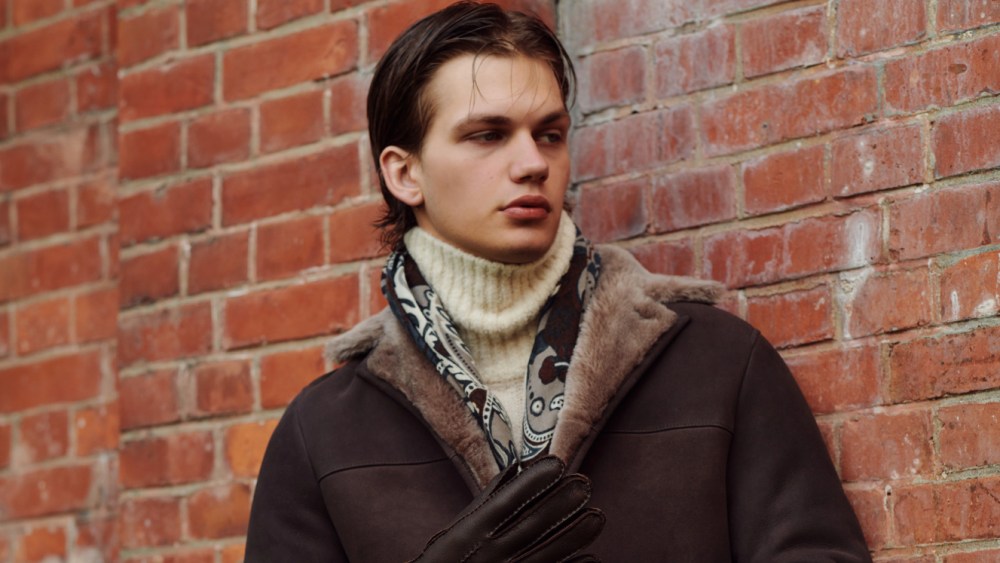 A look from the Joseph Abboud collection in Japan.